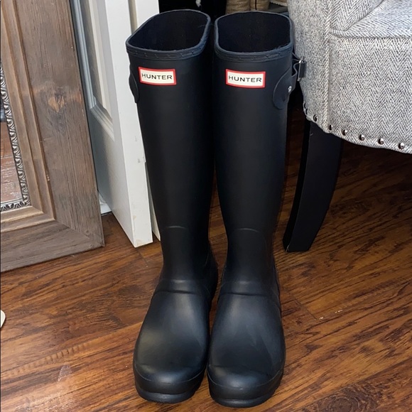 poshmark hunter rain boots